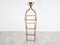 Gilt Metal Faux Bamboo Etagere, 1960s 7
