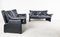 Leather Sofa Set by Vico Magistretti for Cassina, 1990s, Set of 2 4