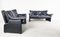 Leather Sofa Set by Vico Magistretti for Cassina, 1990s, Set of 2, Image 4