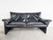 Leather Sofa Set by Vico Magistretti for Cassina, 1990s, Set of 2, Image 7