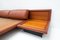 Cognac Leather Model Morna Bed by Afra & Tobia Scarpa for Molteni, Italy, 1972 9