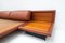 Cognac Leather Model Morna Bed by Afra & Tobia Scarpa for Molteni, Italy, 1972, Image 9