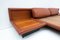 Cognac Leather Model Morna Bed by Afra & Tobia Scarpa for Molteni, Italy, 1972, Image 4