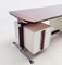 Mid-Century Modern Schreibtisch aus Holz & Metall von Giaiotti, Italien, 1960er 5