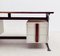 Mid-Century Modern Wood and Metal Desk by Giaiotti, Italy, 1960s 10