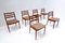 Mid-Century Scandinavian Wooden Chairs, 1960s, Set of 6 2