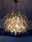Murano Glass and Brass Tear Drop Chandelier from Palwa, Germany, 1970s, Image 2