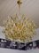 Murano Glass and Brass Tear Drop Chandelier from Palwa, Germany, 1970s 7