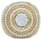 18 Karat Yellow and White Gold Ring with Tsavorite and Diamonds, Image 1