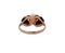 14 Karat White and Rose Gold Ring with Pearl, Image 3