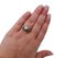 14 Karat White and Rose Gold Ring with Pearl, Image 6