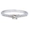 18 Karat White Gold Engagement Ring, Image 1