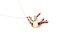 Rose Gold and Silver Branch Pendant Necklace 3