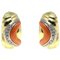 18k Yellow Gold Clip-on Earrings, Set of 2, Image 1