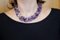 Amethyst Flower Double-Strands Necklace 7