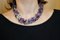 Amethyst Blumen Halskette mit zwei Strängen 6