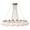 Model 2109/16/20 Chandelier with Champagne Structure by Gino Sarfatti 1