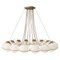 Model 2109/16/20 Chandelier with Champagne Structure by Gino Sarfatti, Image 1