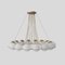 Model 2109/16/20 Chandelier with Champagne Structure by Gino Sarfatti, Image 2