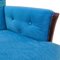 Georgian Sofa with New Blue Upholstery, Image 9