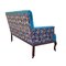 Georgianisches Sofa mit New Blue Bezug 6