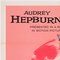Pink Audrey Hepburn Funny Face US 1 Sheet Movie Poster on Linen & Paper, 1957 7