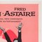 Poster del film Funny Face di Audrey Hepburn rosa su carta e lino, 1957, Immagine 3