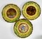 Art Nouveau Majolica Glazed Leaves Pattern Tableware, Set of 9 5