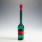 Art Glass Bottle with Fasce Decoration from Venini, 1950s 2