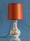 Oriole Tischlampe aus Porzellan von Royal Delft 5