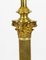 19th Century Victorian Brass Column Telescopic Lamp, Image 5