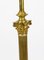 19th Century Victorian Brass Column Telescopic Lamp 6
