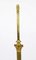 19th Century Victorian Brass Column Telescopic Lamp 15