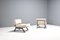 Panchetto Reclining Chairs by Rito Valla for Ipe, Italy, 1960s, Set of 2 6