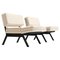 Panchetto Reclining Chairs by Rito Valla for Ipe, Italy, 1960s, Set of 2 1