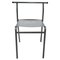 Postmodern Italian Metal Cafè Chair attributed to Philippe Starck, 1980s, Image 1
