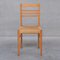 Mid-Century French Rope Dining Chairs attibuted to Audoux-Minet, Set of 5 2