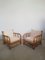 Mid-Century Modern Italian Bamboo Armchairs in the Manner of Vivai Del Sud,1970s, Set of 2 1