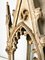 Maqueta arquitectónica de iglesia gótica vintage, Imagen 6