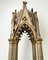 Maqueta arquitectónica de iglesia gótica vintage, Imagen 9
