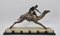 Art Deco Arabian Warrior on Camel Statue von Edouard Drouot 1