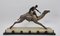 Statua Art Déco di Guerriero arabo su cammello di Edouard Drouot, Immagine 1