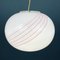 Swirl Murano Pendant Lamp from Vetri Murano, Italy, 1970s 1