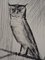 Bernard Buffet, The Owl, 20th Century, Original Etching, Image 1