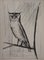 Bernard Buffet, The Owl, 20th Century, Original Etching 3