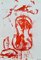 Arman, Red Violin, Original Lithograph, Image 1
