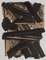 Da Pierre Soulages, Gouaches et gravures (H), 1957, Pochoir, Immagine 1