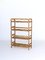 Vintage Bamboo and Rattan Shelving Unit, 1950s 14