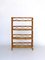 Vintage Bamboo and Rattan Shelving Unit, 1950s 1