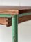 Vintage Industrial Console Table with Drawers 8